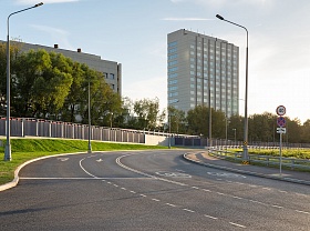 Улично-дорожная сеть от ул. Б. Филевской до ТТК вдоль набережной р. Москвы. Завершенное строительство